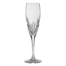 Fire * Crystal Champagne flute glass 150 ml (Toc18685)