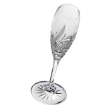 Fire * Crystal Champagne flute glass 150 ml (Toc18685)