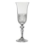 Lace * Crystal Champagne glass 150 ml (L19007)