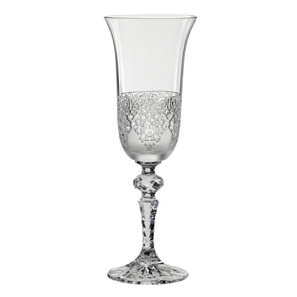 Lace * Crystal Champagne glass 150 ml (L19007)