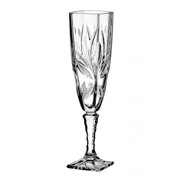 Viola * Crystal Champagne flute glass 140 ml (Ar19507)