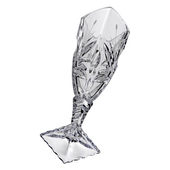 Viola * Crystal Champagne flute glass 140 ml (Ar19507)