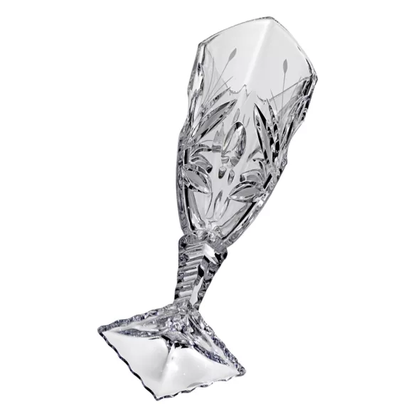 Viola * Crystal Champagne flute glass 140 ml (Ar19507)