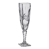 Viola * Crystal Champagne flute glass 140 ml (Ar19507)