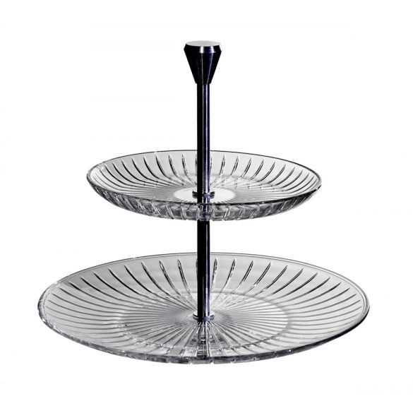Sun * Crystal Two-tier cake stand 26 cm (31024)