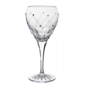 Crystal wine glasses