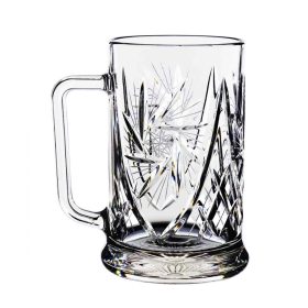 Crystal beer glass, mug