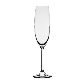 Crystal champagne glass