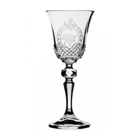 Crystal liqueur glass