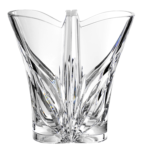 Modern lead crystal vase